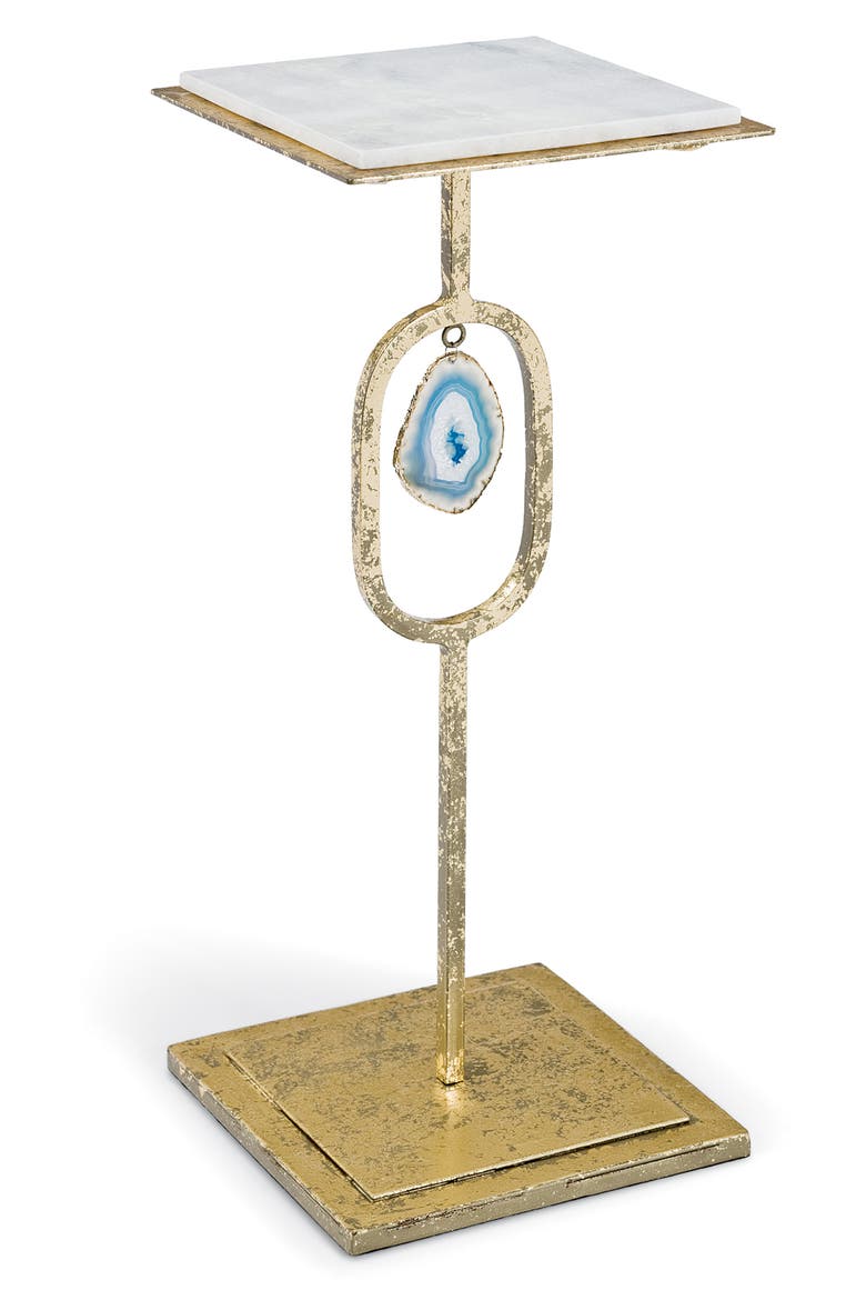 Agate Orbital Display Table, Main, color, GOLD