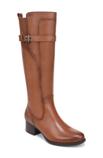 Naturalizer Kenna Knee High Boot In Brown