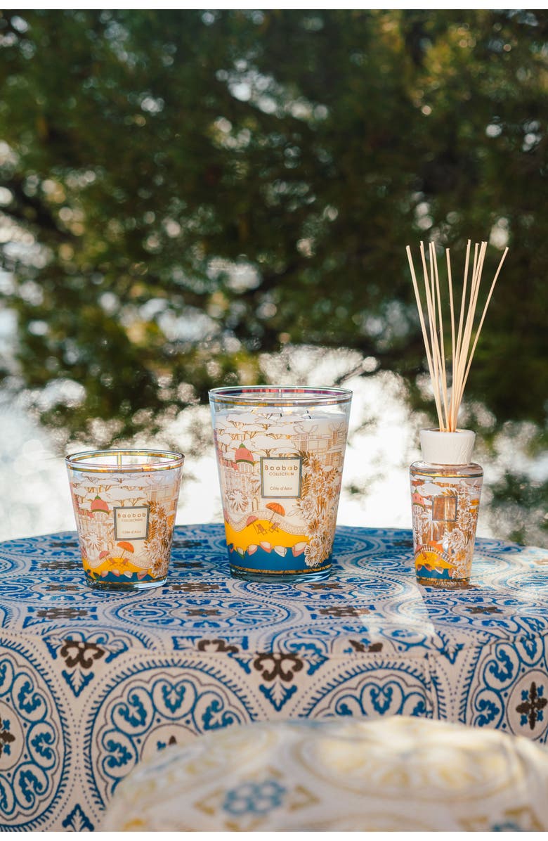 Baobab Collection Côte de d'Azur Scented Candle, Alternate, color, White Multi