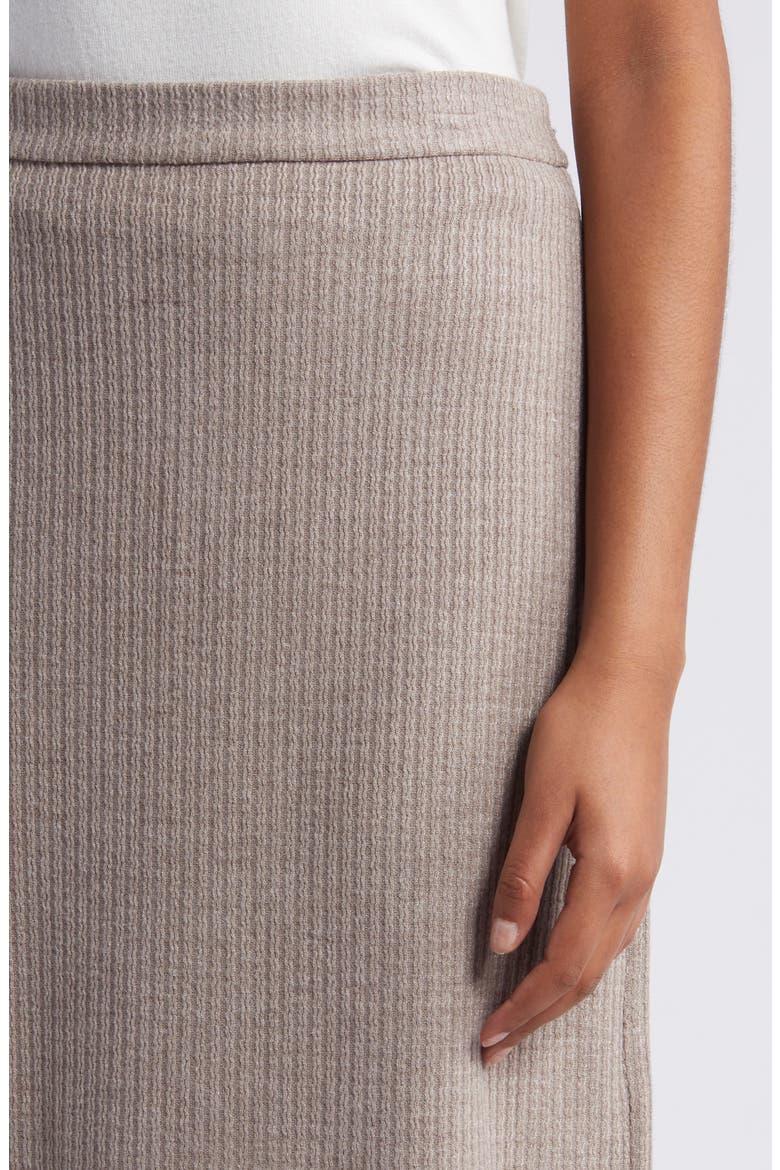 Rib Sweater Skirt, Alternate, color, WARM ASH BROWN
