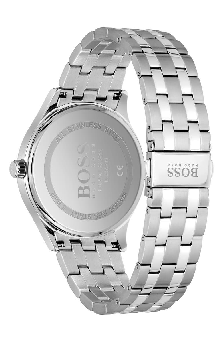 BOSS Elite Bracelet Watch, 41mm, Alternate, color, Blue Dial