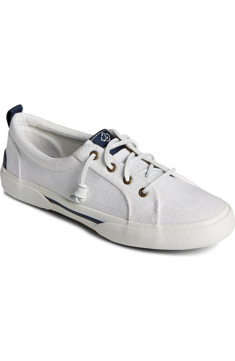 Sperry Pier Wave Sneaker, Main, color, White