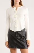Elodie Rosette Bell Sleeve Sweater
