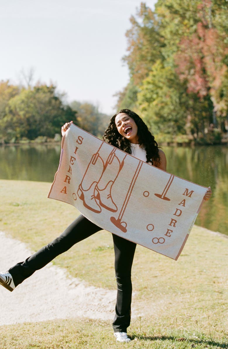 Sierra Madre Golf Golf Cowgirl Towel, Alternate, color, Terracotta