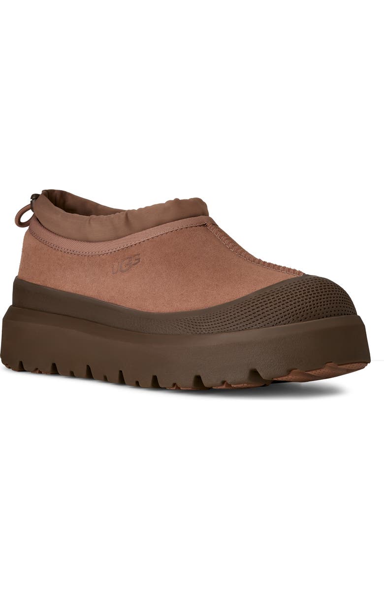 UGG<sup>®</sup> Tasman Waterproof Hybrid Slip-On, Main, color, Rocky Oak / Dark Toffee