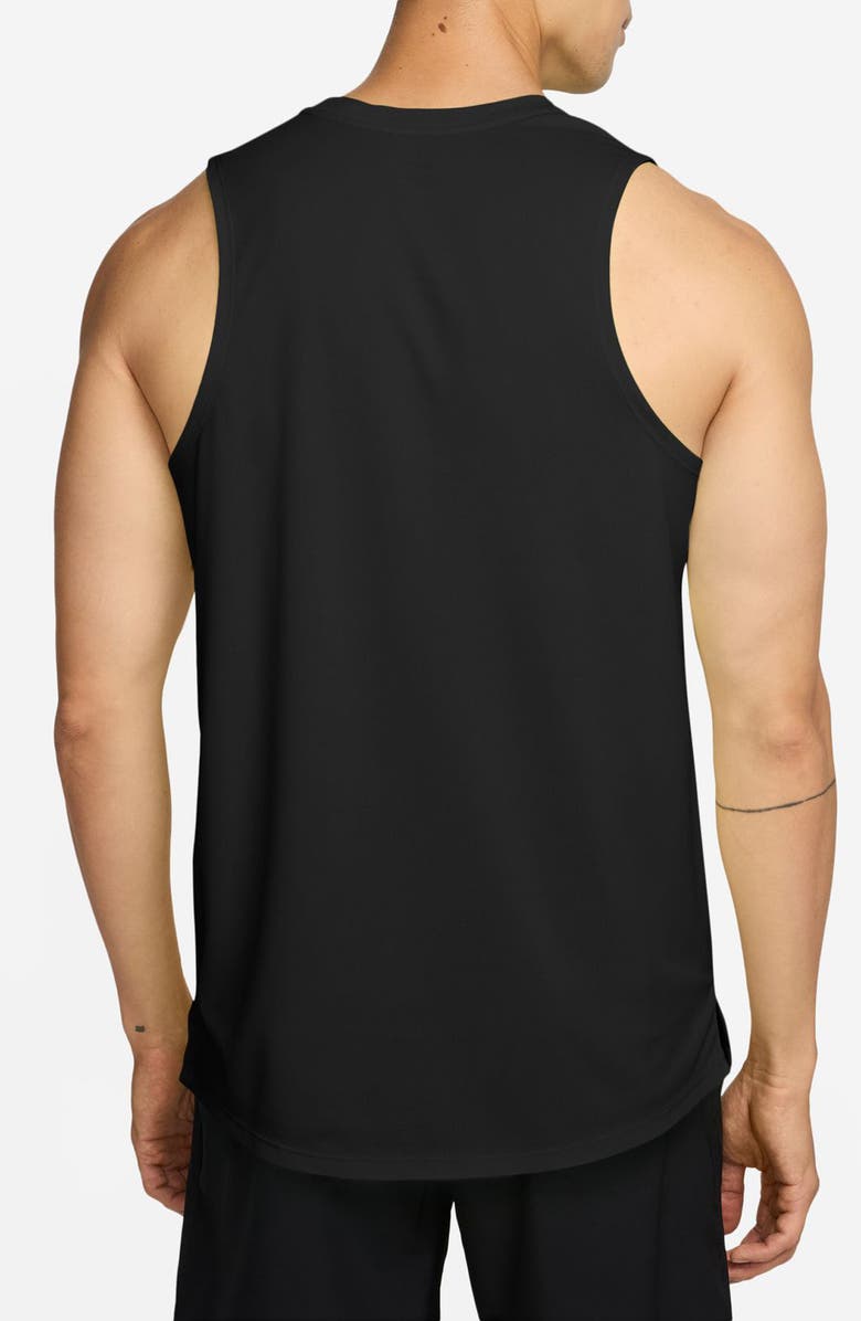 Nike Miler Dri-FIT Running Tank, Alternate, color, Black/ Reflective Silv