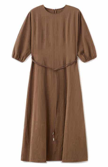 Belted Midi Dress