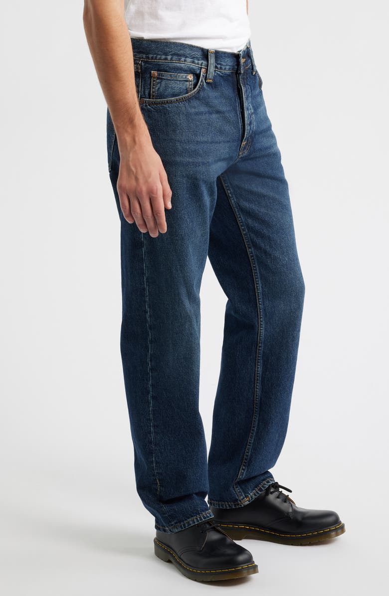 Nudie Jeans Rad Rufus Regular Fit Jeans, Alternate, color, Blue Soil