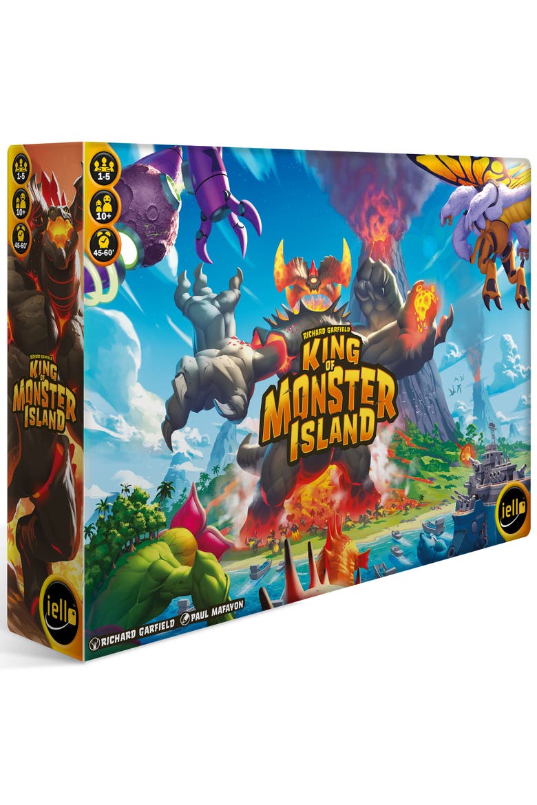 King Of Monster Island Strategy Board Game, Main, color, Multicolored