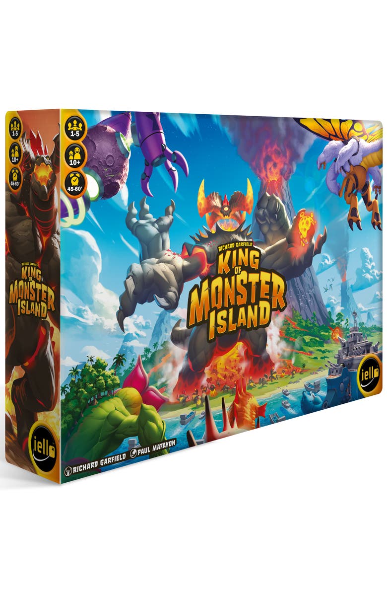 IELLO King Of Monster Island Strategy Board Game, Main, color, Multicolored