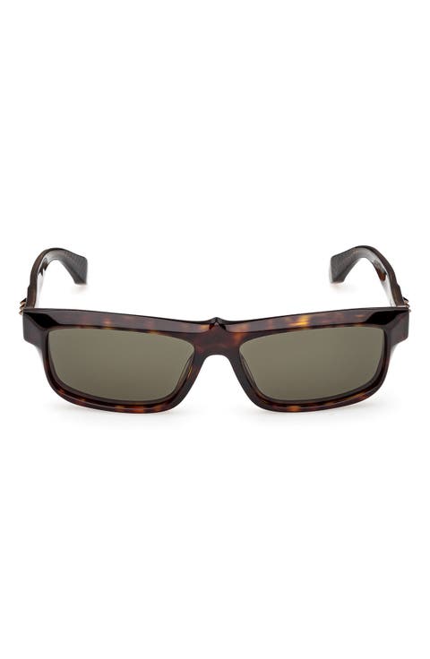 57mm Square Sunglasses