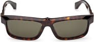 Christian Louboutin 57mm Square Sunglasses