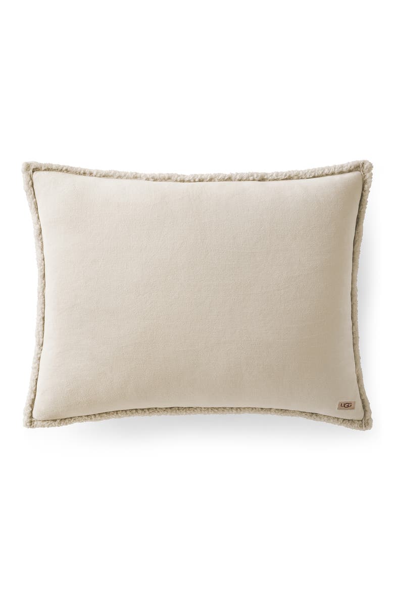 Avery Faux Shearling Comforter & Shams Set, Alternate, color, BIRCH