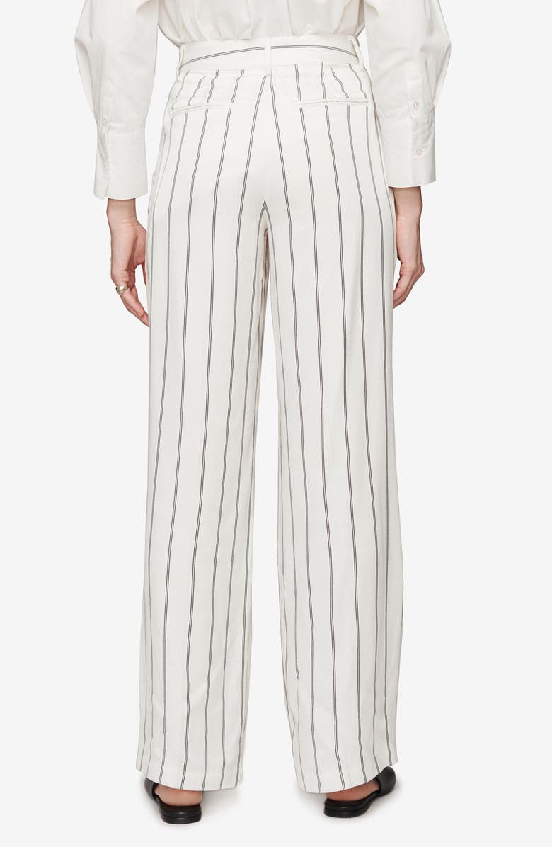 ANINE BING Ryan Stripe Trousers, Alternate, color, 