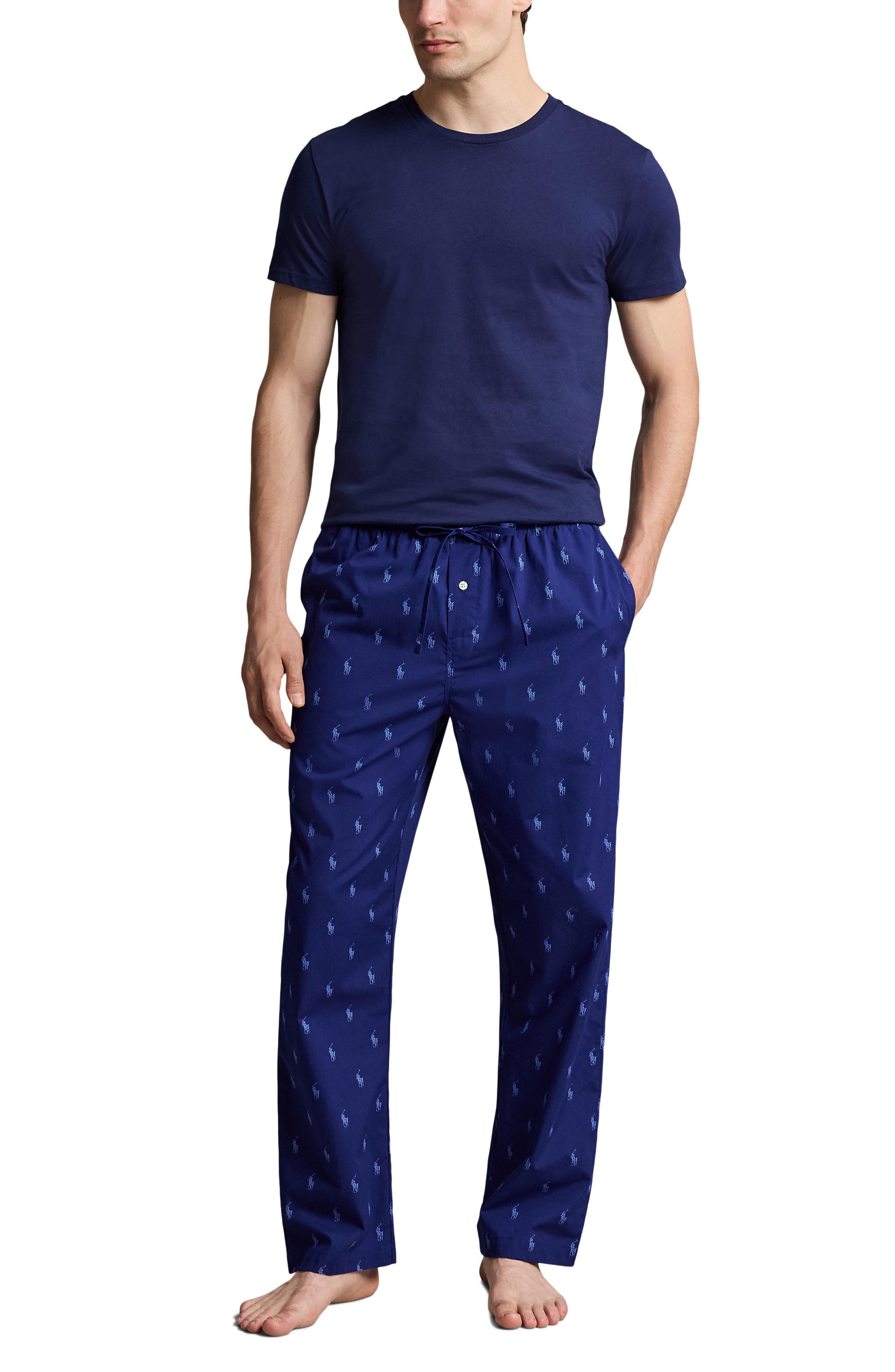 selected FALL ROYAL/ BLUE FLOWER AOPP