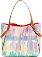 Christian Louboutin Large Bettina Tie Dye Canvas Tote