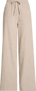 Marine Layer Josie Stripe Seersucker Drawstring Pants