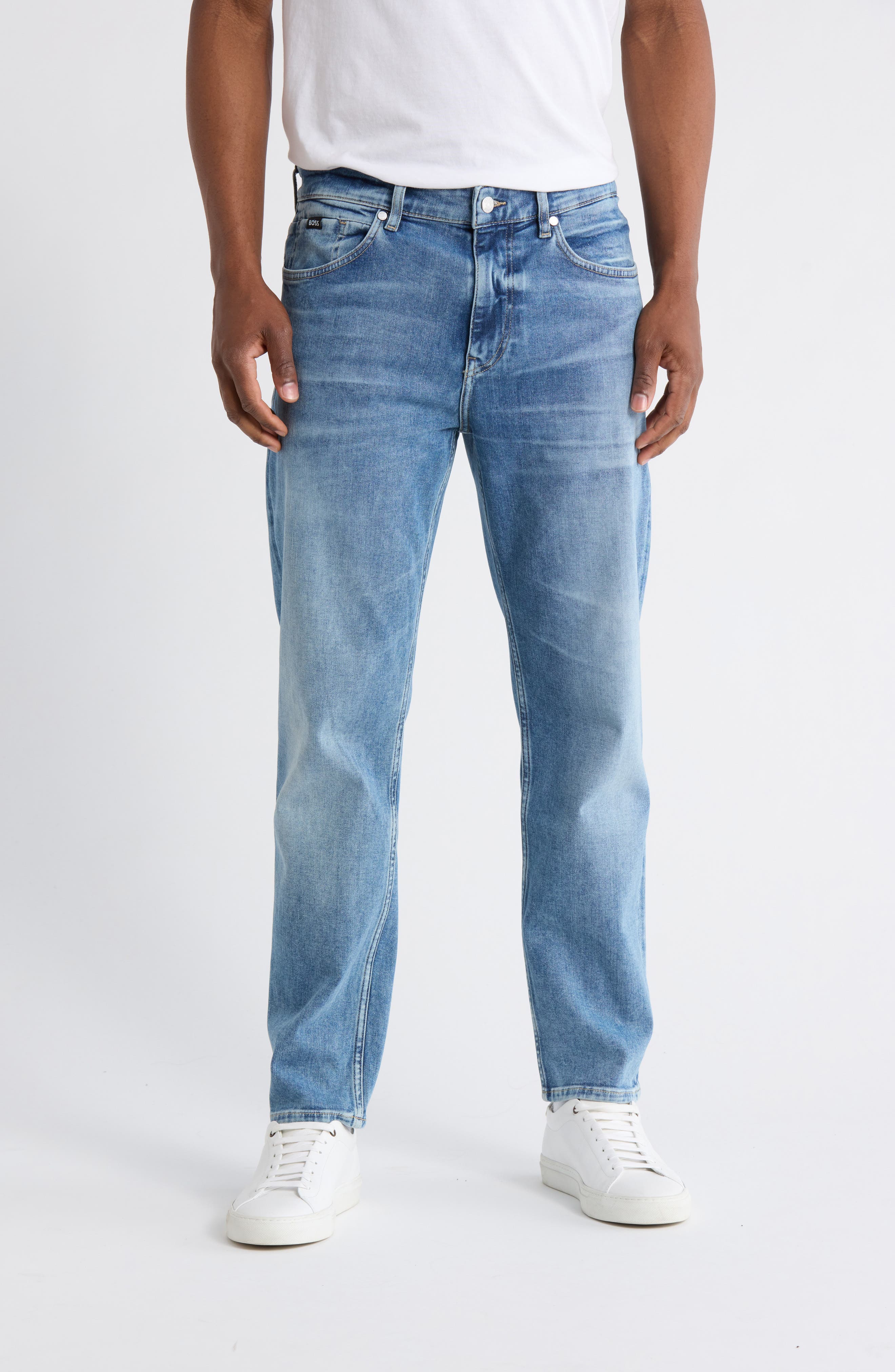 BOSS Maine Slim Straight Jeans