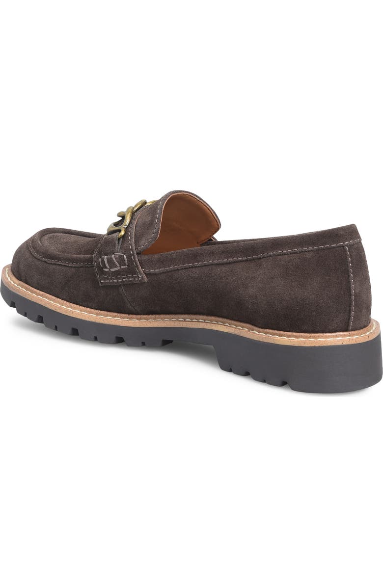 Comfortiva Linz Lug Sole Loafer, Alternate, color, Lince Dark Brown