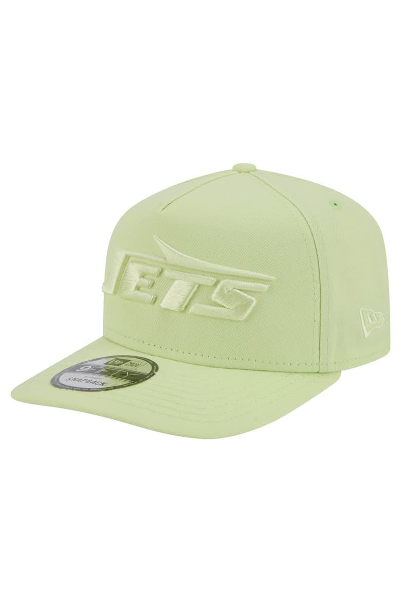 Men's New Era Light Green New York Jets Color Pack 9FIFTY Snapback Hat, Main, color, Light Green