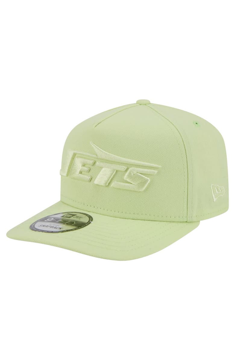New Era Men's New Era Light Green New York Jets Color Pack 9FIFTY Snapback Hat, Main, color, Light Green