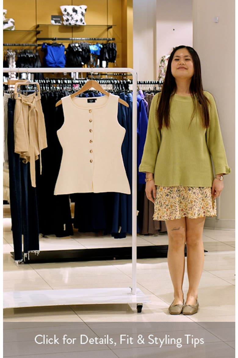 Paris Button-Up Sweater Vest (Nordstrom Exclusive) video
