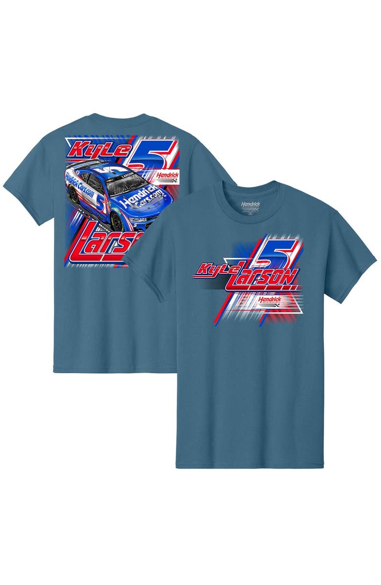 HENDRICK MOTORSPORTS TEAM COLLECTION Men's Hendrick Motorsports Team Collection Blue Kyle Larson Hendrickcars.com Car T-Shirt, Main, color, Blue
