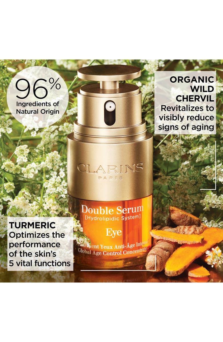 Clarins Double Serum Eye Firming & Hydrating Anti-Aging Concentrate Duo $166 Value, Alternate, color,