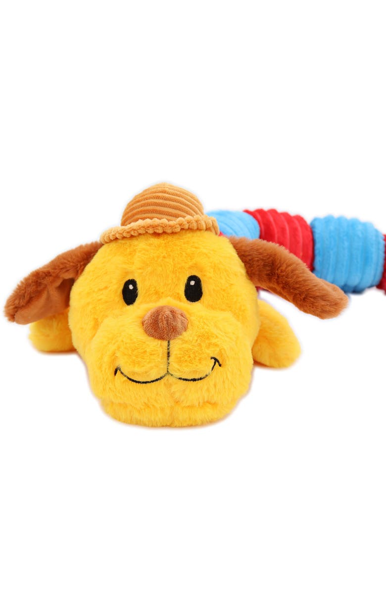 Patchwork Pet Dogapillar, 35 Inch Dog Toy, Alternate, color, Multicolored