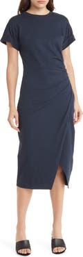 FRAME Faux Wrap Dress