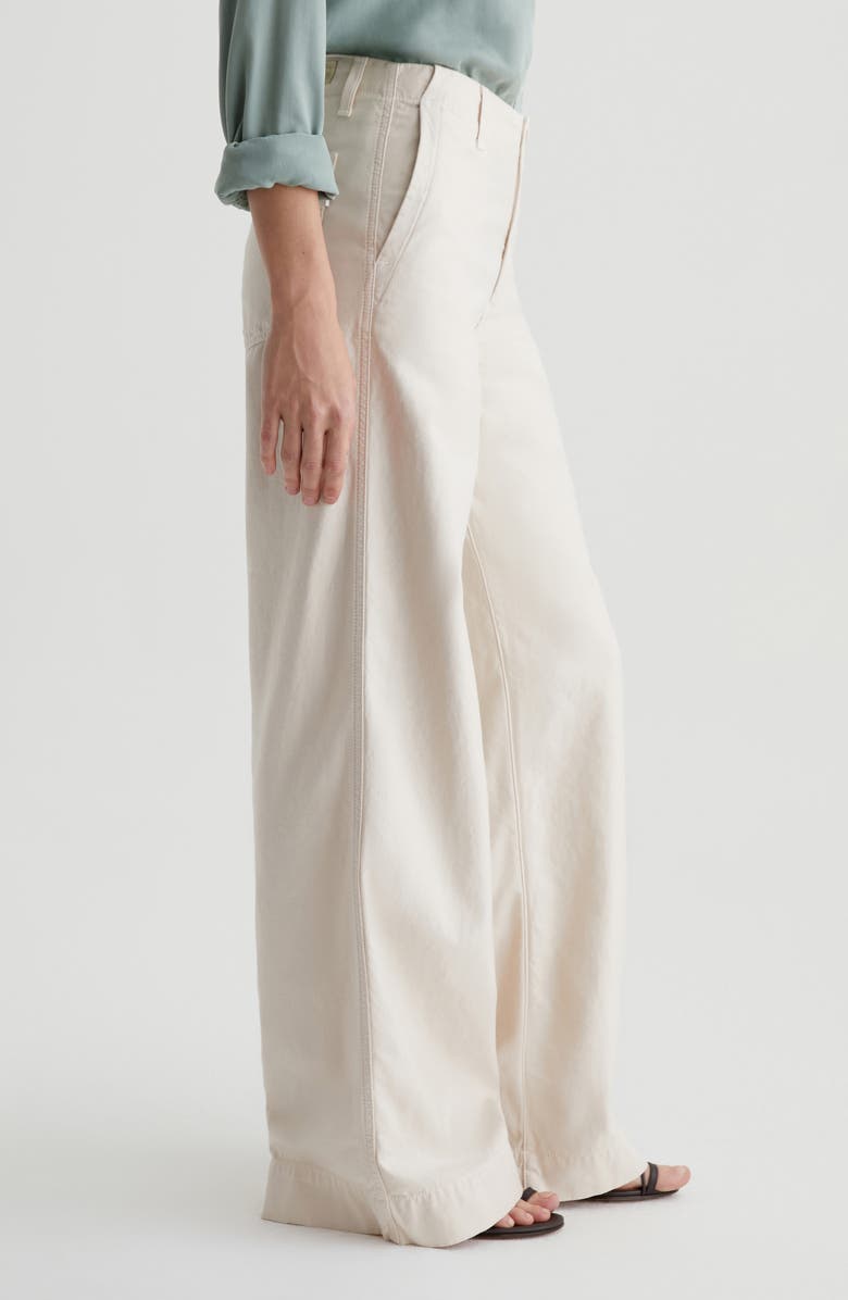 AG Laurent Twill Wide Leg Pants, Alternate, color, Opal Stone