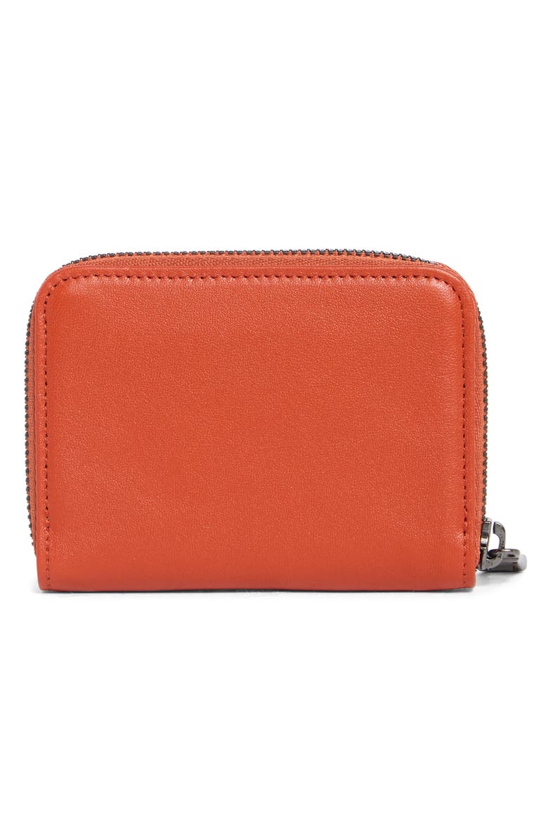 LC3D Zip Card Case, Alternate, color, RUST