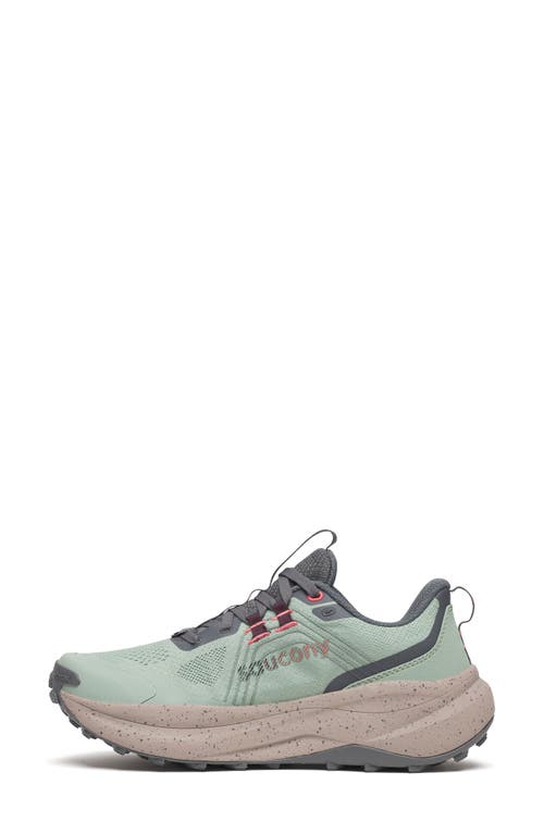 Saucony Xodus Ultra 4 Trail Running Shoe In Green