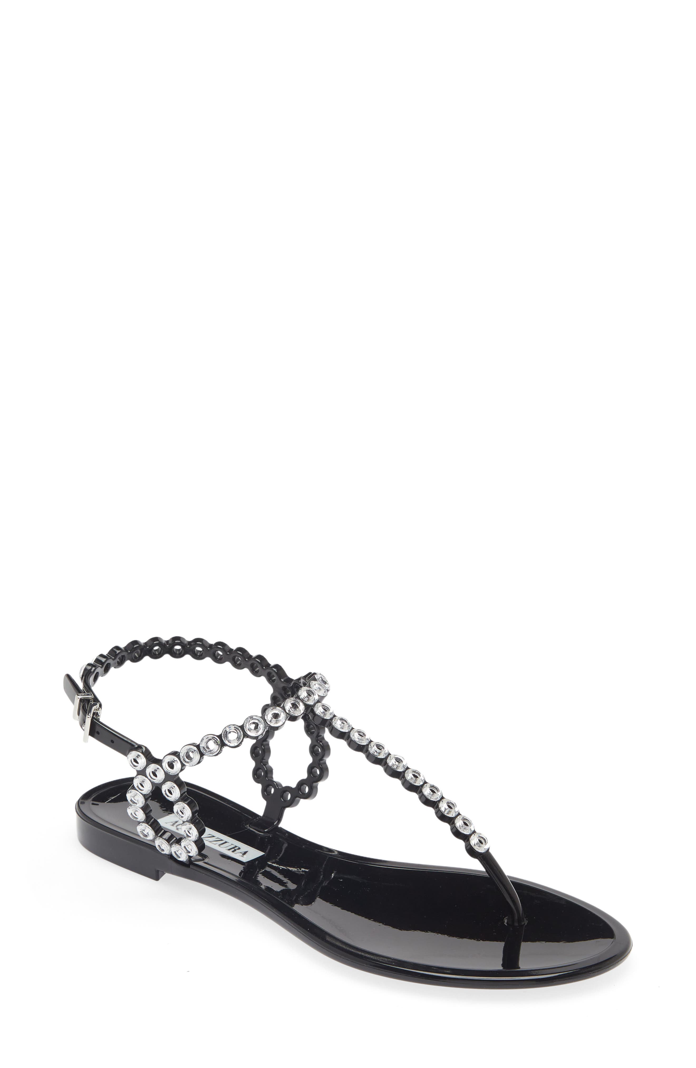 Aquazzura Tequila Jelly Sandal, Main, color, 