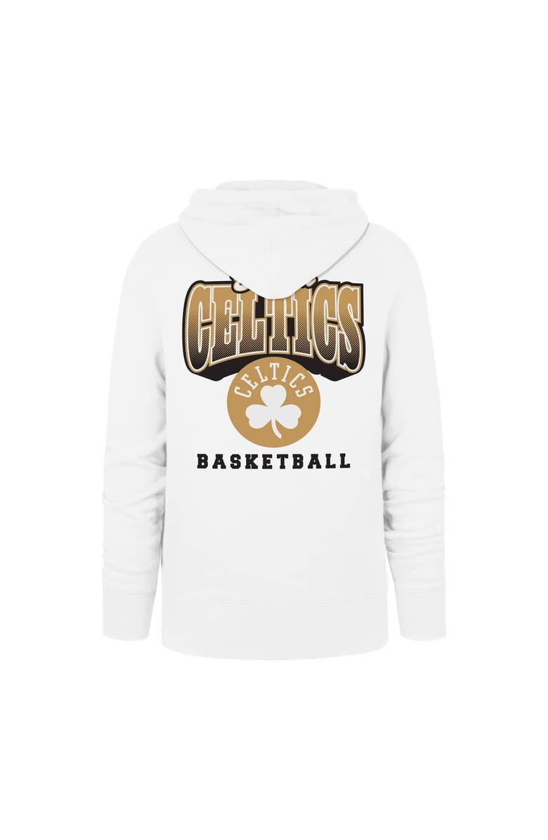 '47 Men's '47 White Boston Celtics 2025/26 City Edition Jab Step Headline Hoodie, Alternate, color, White