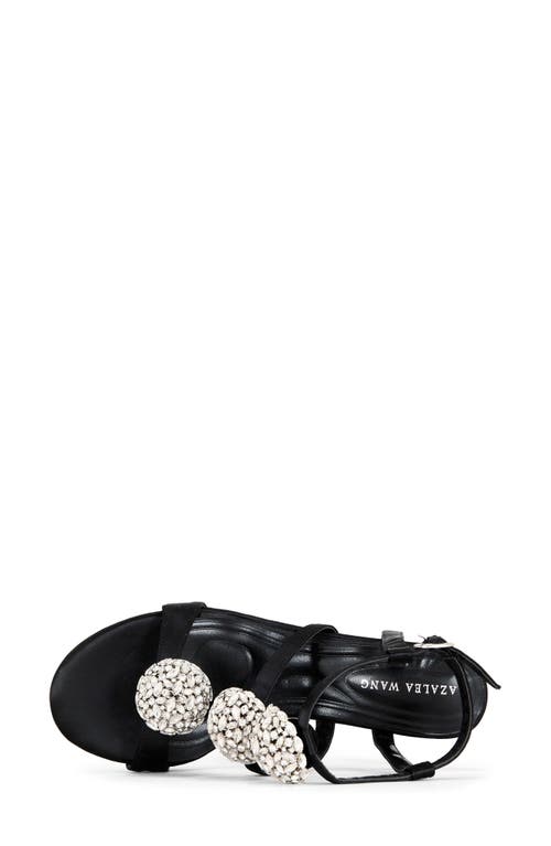 Azalea Wang Bestella Ankle Strap Sandal In Black