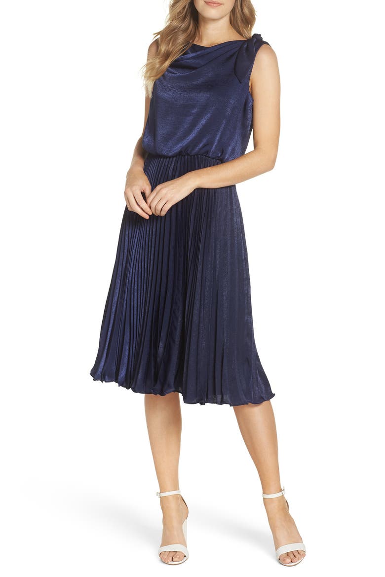Bethany Shimmer Satin Dress video