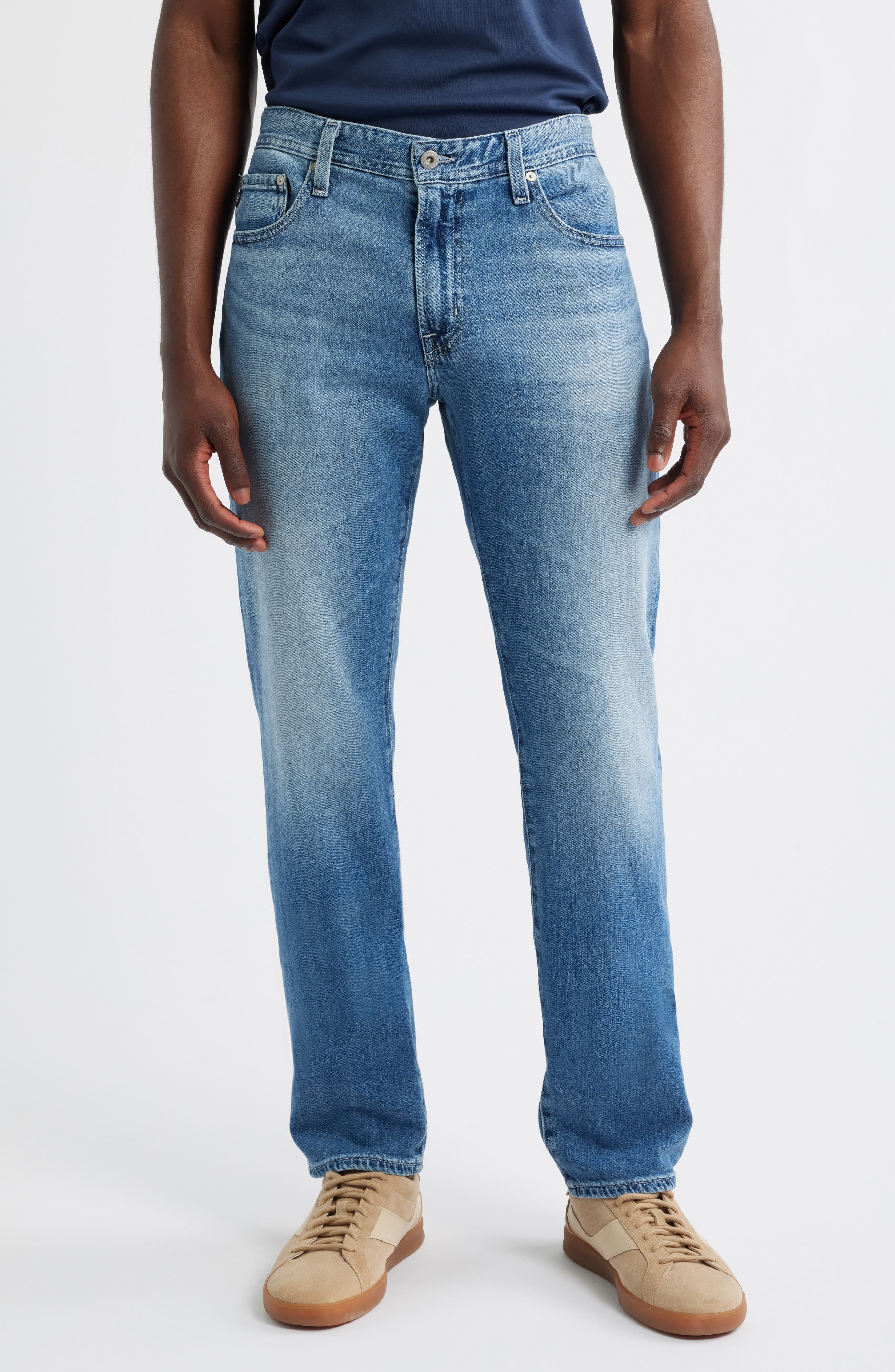 AG Everett Slim Straight Leg Jeans in Ashford 