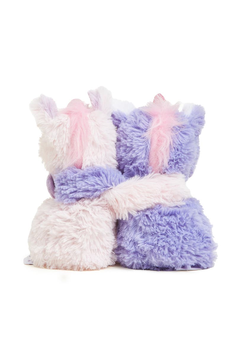 Warmies Unicorn Hugs Plush Toy, Alternate, color, Pink/Purple