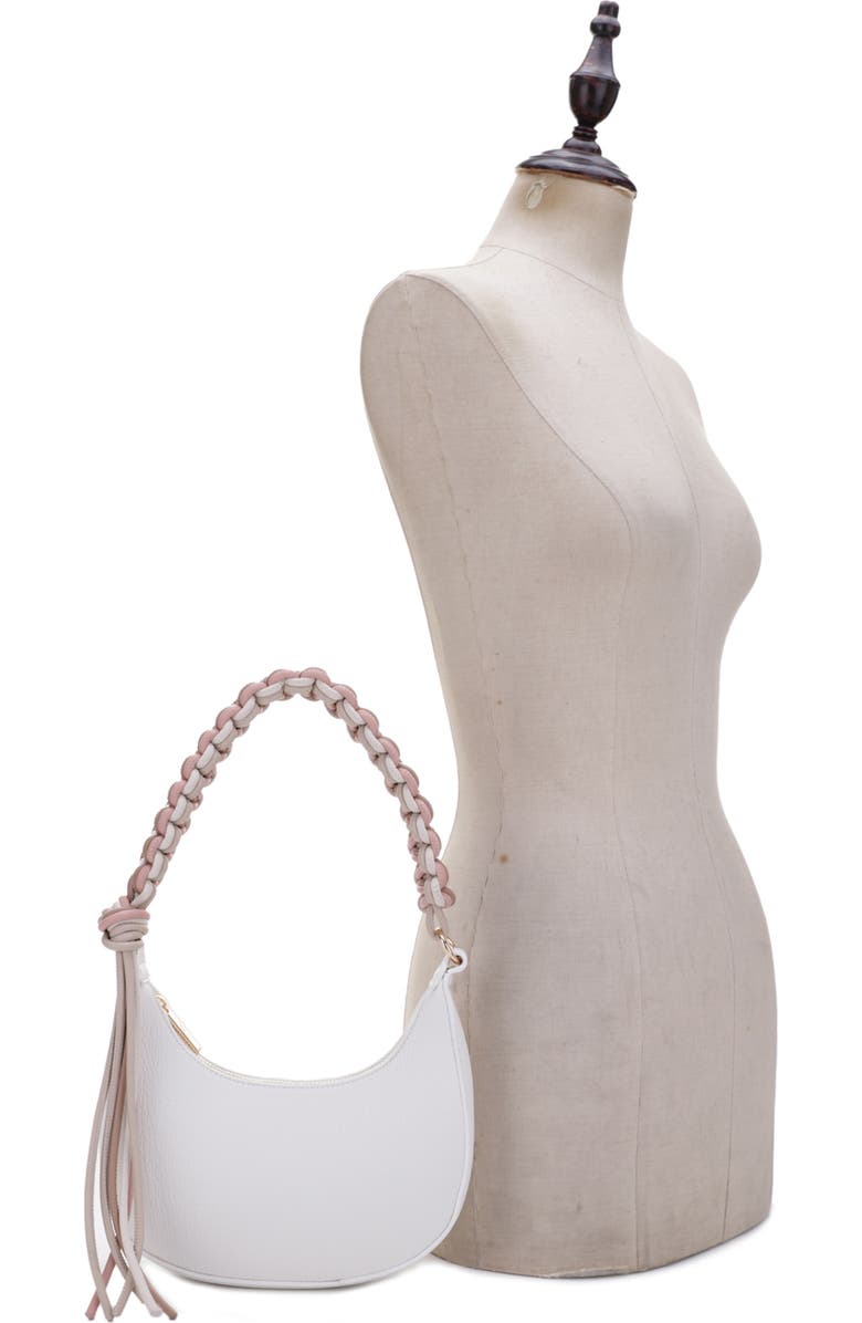 Mali + Lili Leilani Vegan Leather Baguette Shoulder Bag, Alternate, color,