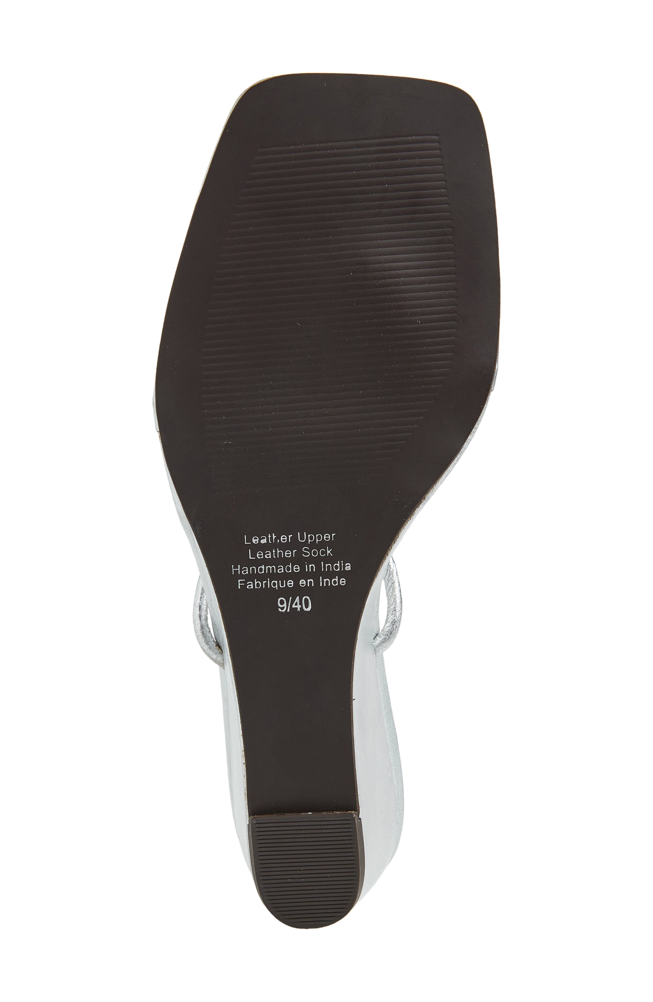 Jeffrey Campbell Simplicity Wedge Flip Flop, Alternate, color, Silver