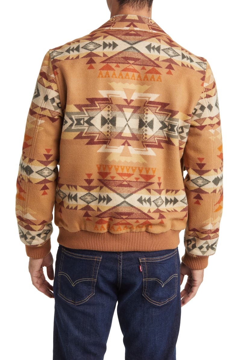 Pendleton Colton Jacquard Wool Jacket, Alternate, color, 