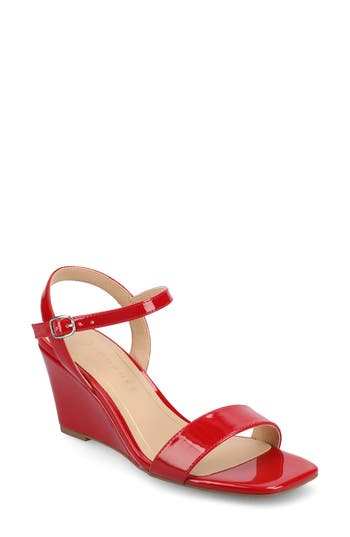 JOURNEE COLLECTION JOURNEE COLLECTION CLAYR WEDGE SANDAL