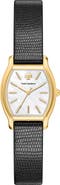 Tory Burch The Small Eleanor Small Curve Leather Strap Watch, 23mm x 31mm