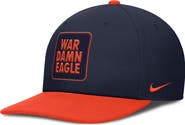 Nike Men's Nike Navy/Orange Auburn Tigers 2025 Sideline Campus Pro Local Snapback Hat