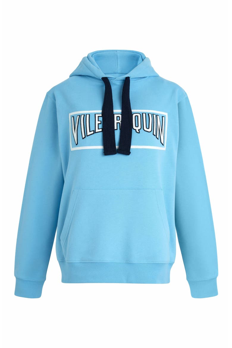 Men's Solid Cotton Hoodie Sweatshirt, Main, color, SANTORIN
