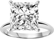 Bliss Diamond 3Ct Certified Princess Cut Solitaire Diamond Engagement Ring 14k Gold Lab Grown