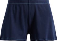 SKIMS Stretch Cotton Rib Loose Shorts