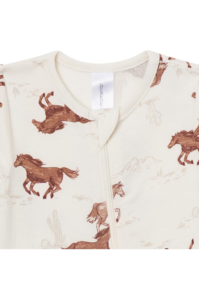 Footless Pajamas, Alternate, color, Wild Horses