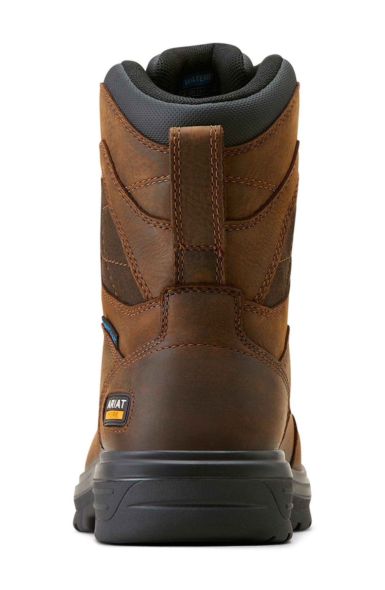 Ariat Turbo 8 Waterproof Work Boot, Alternate, color, 